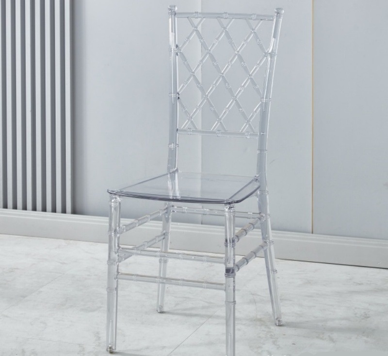 Hotel Outdoor Acrylic Leisure Transparent Chair